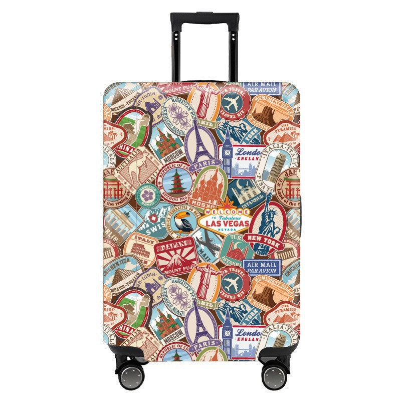 Damen Hartschalenreisekoffer mit stilvollem Flamingo-Design Brehn
