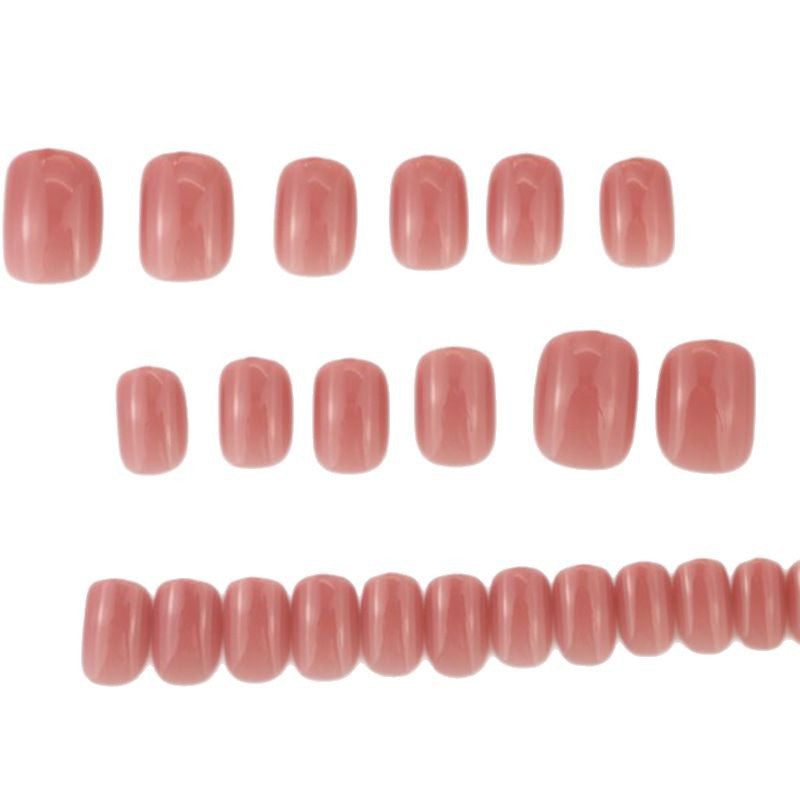 Glänzendes mittel-langes Press-On Nagelset Brehn