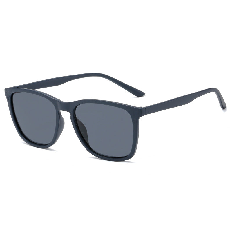 Damen stilvolle Sonnenbrille mit modernem, kantigem Rahmen Brehn