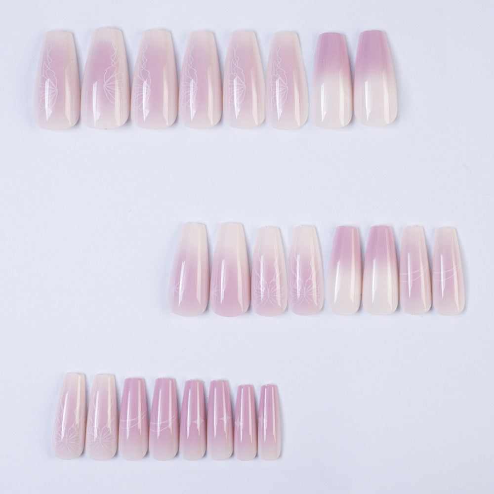 Kunstnägel mit Elegantem Ombre-Effekt Brehn