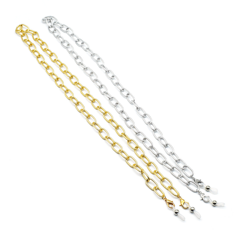 Stylische Metallkette Brillenhalter Brehn
