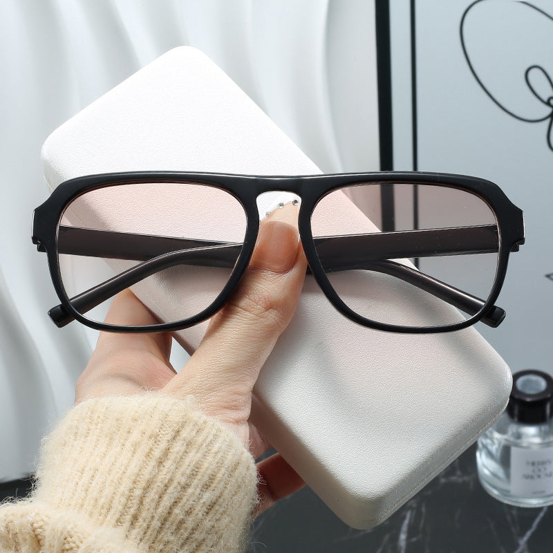 Damen moderne rechteckige Sonnenbrille mit polarisierenden Gläsern Brehn