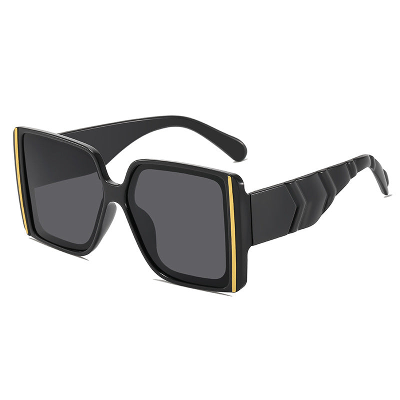 Retro-inspirierte schicke quadratische Sonnenbrille Brehn