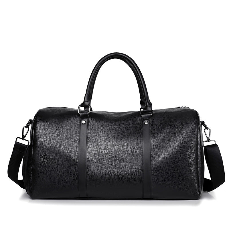 Premium Leder Wochenend-Duffel Bag Brehn