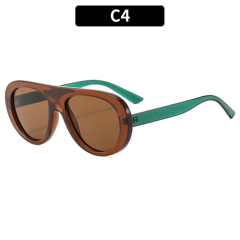 Bold Übergroße Schild Sonnenbrille
