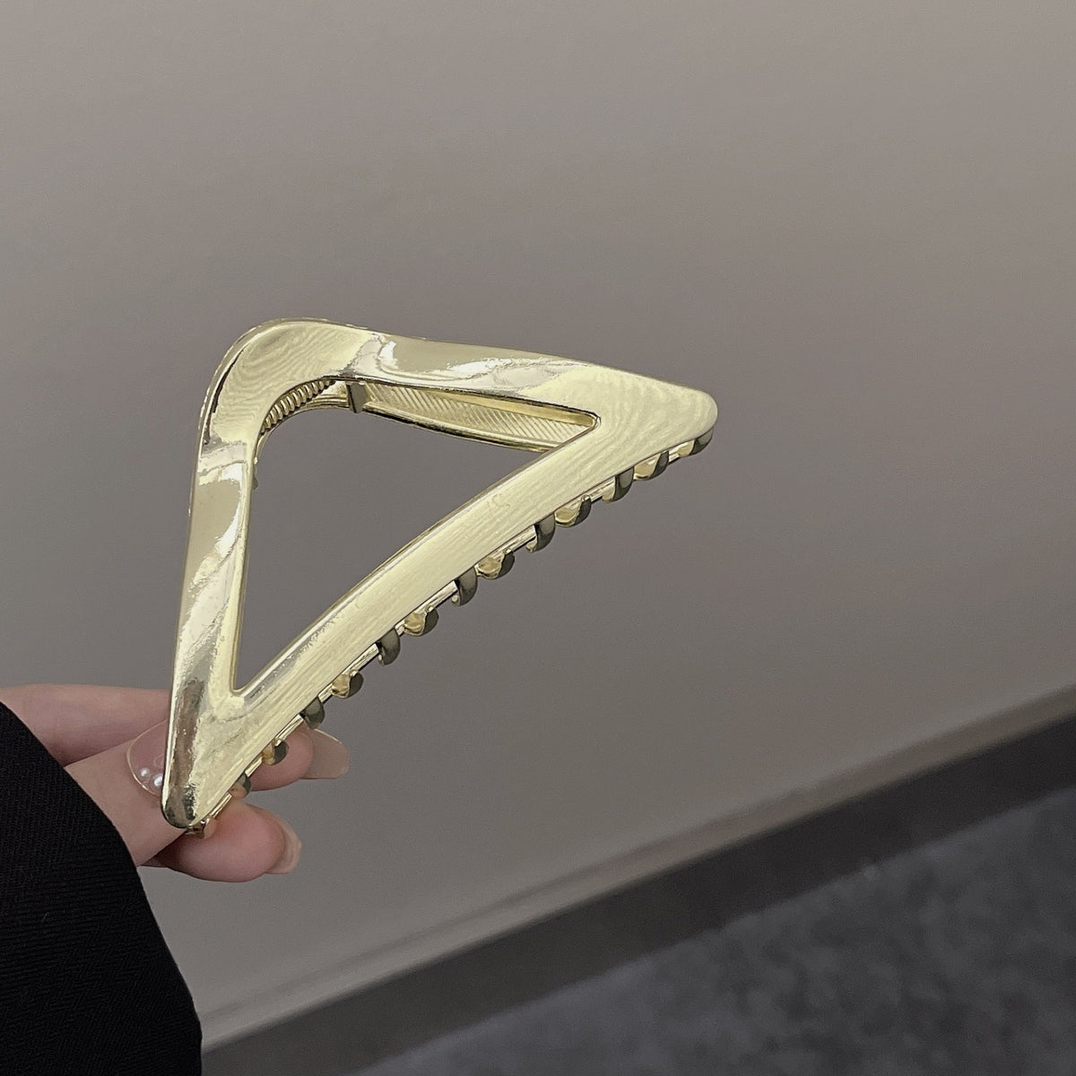 Geometrische Metall-Haarspange Brehn