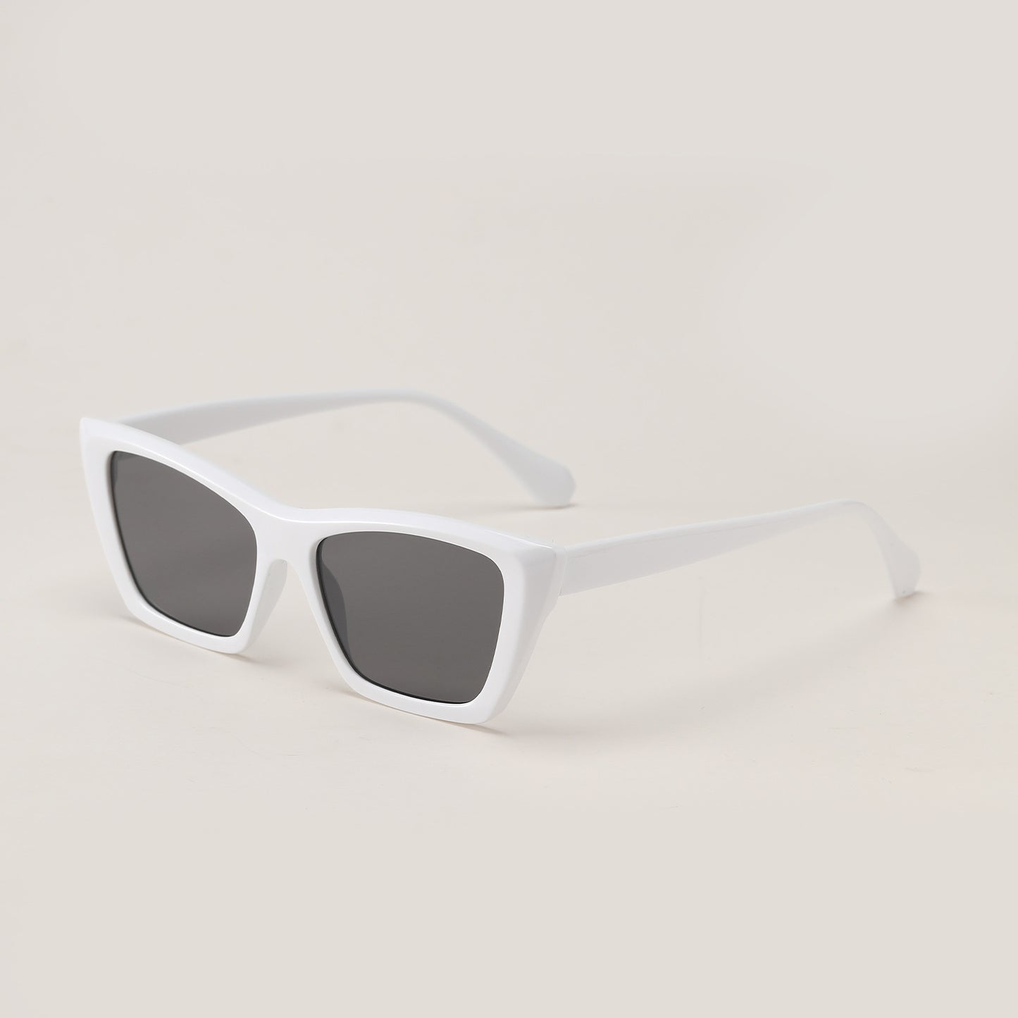 Damen geometrische Sonnenbrille mit stylischem Kunststoffrahmen Brehn
