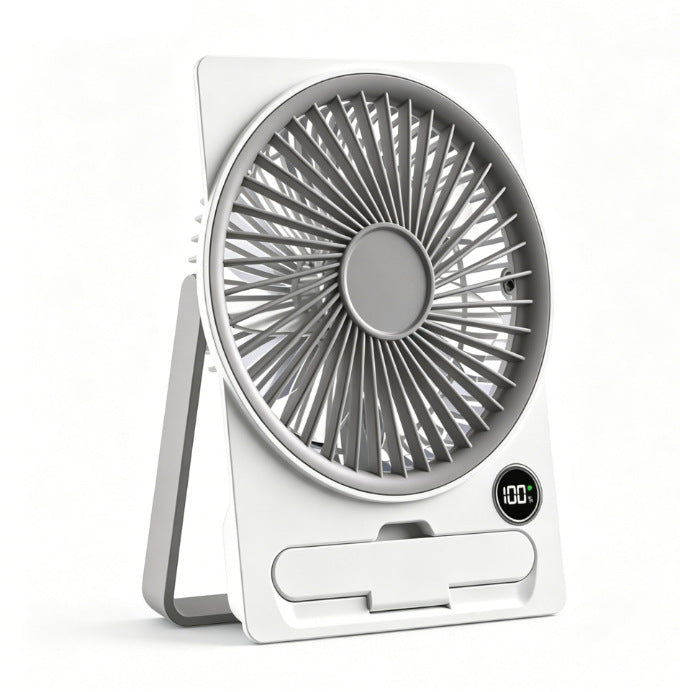 Unisex Tragbarer USB Ventilator mit flexibler Neigung Brehn