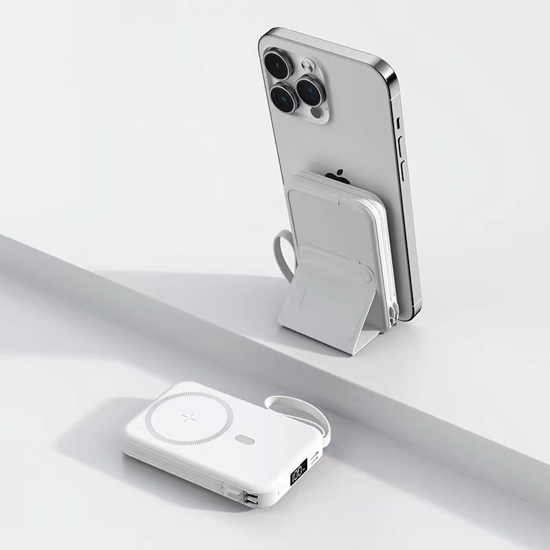 Tragbare Powerbank mit Magnetischer Halterung und Schnellladefunktion Brehn