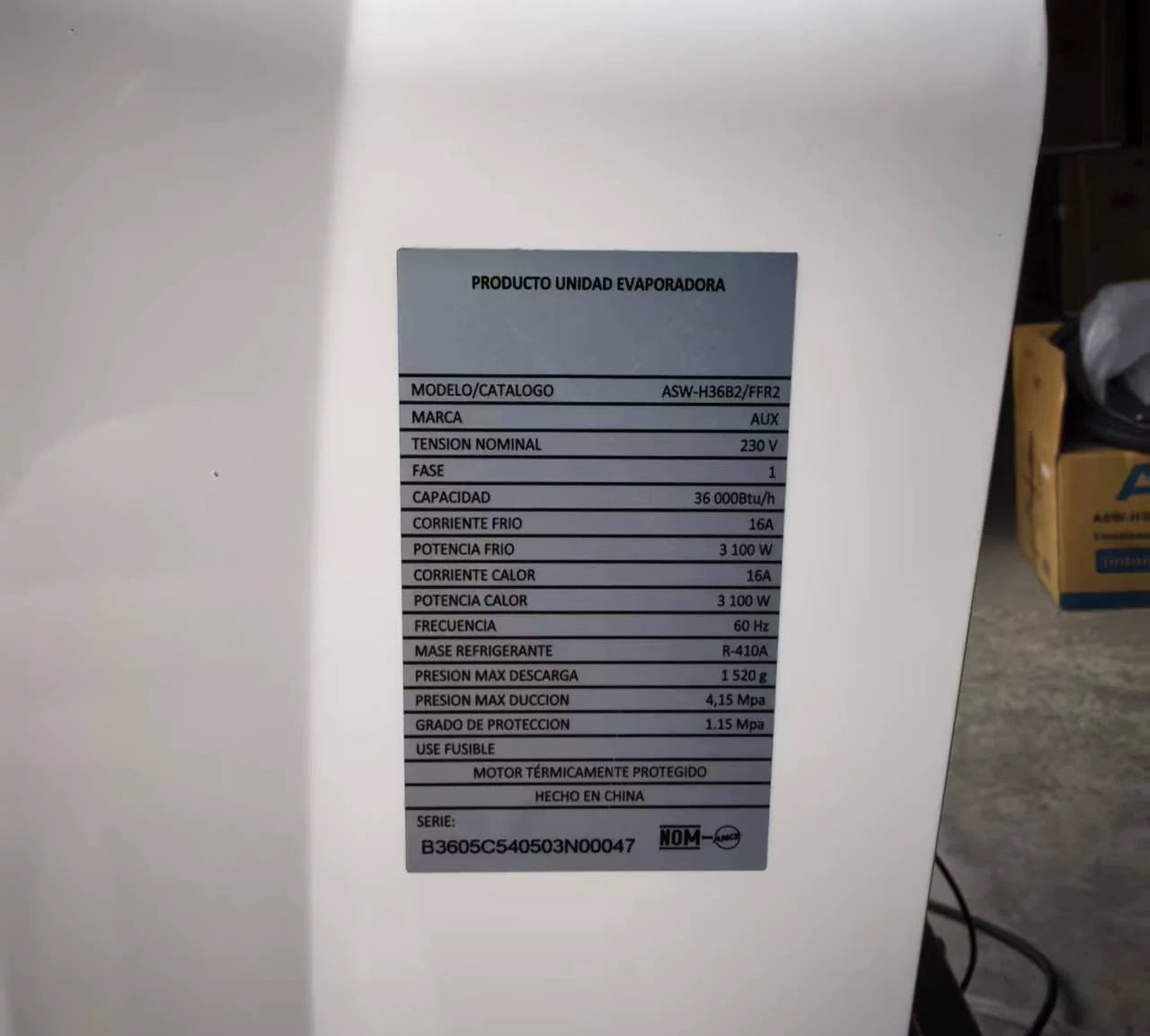 Unisex Einheitsgröße ductless Mini-Split-Wärmepumpen-Wandgerät mit DC-Inverter und ultra-leiser Betrieb Brehn