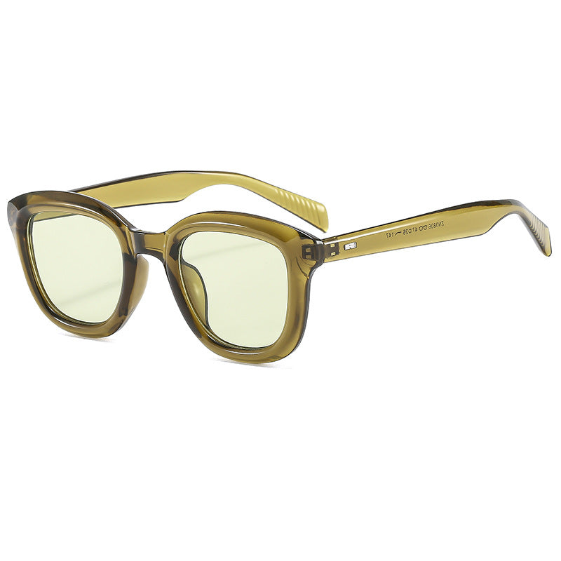 Damen Modische Sonnenbrille im eleganten, transparenten Design Brehn