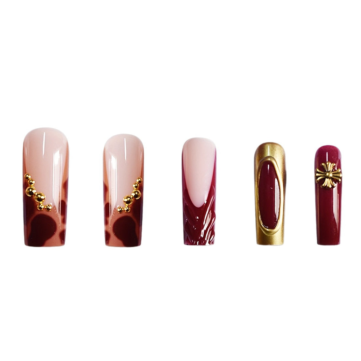 Glamouröse Acryl-Nagelkunst Brehn