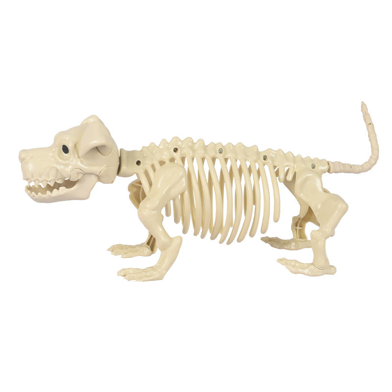 Dekorative Skelett-Hund-Figur Brehn