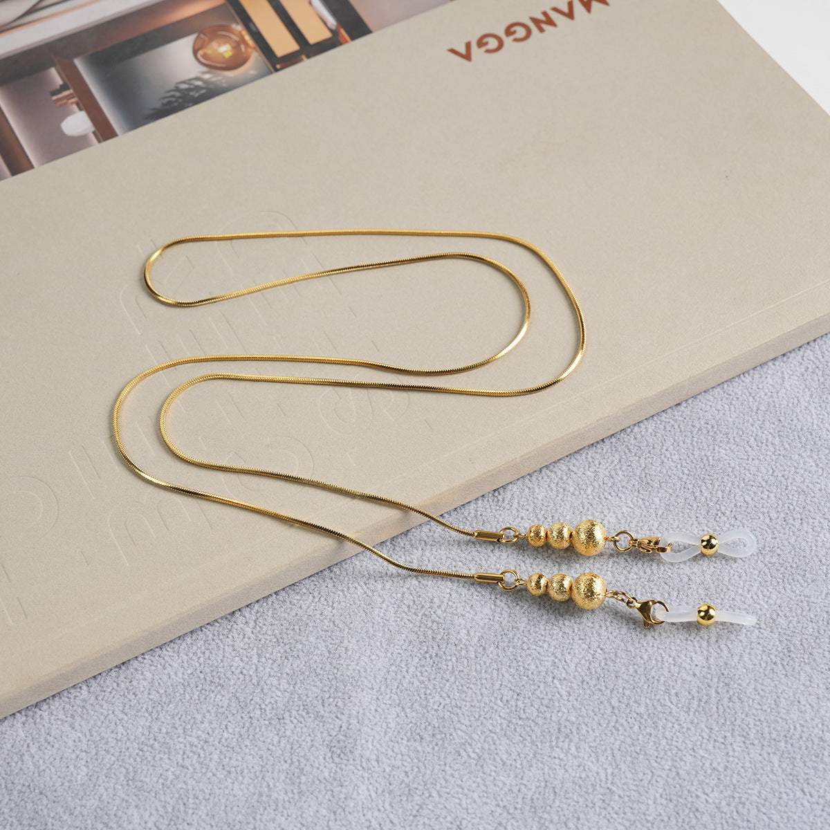 Elegante Metall Brillen Kette Brehn