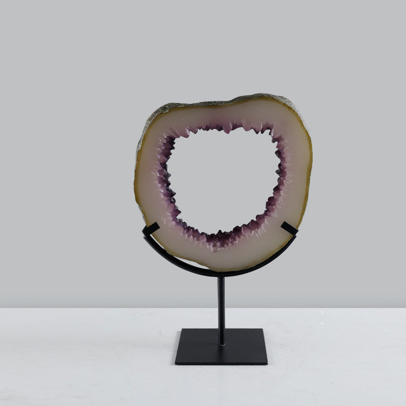 Dekorative Geoden Skulptur