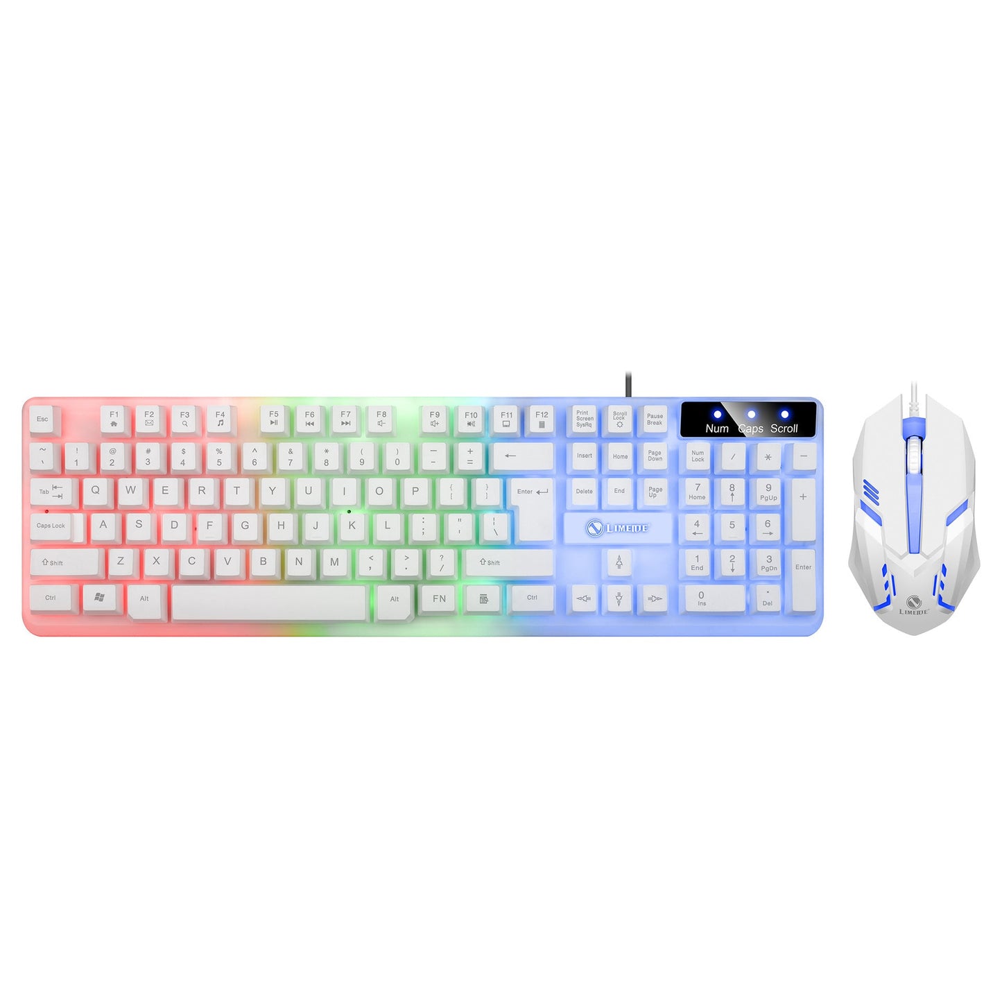 RGB Mechanical Gaming-Tastatur mit anpassbarer Hintergrundbeleuchtung Brehn