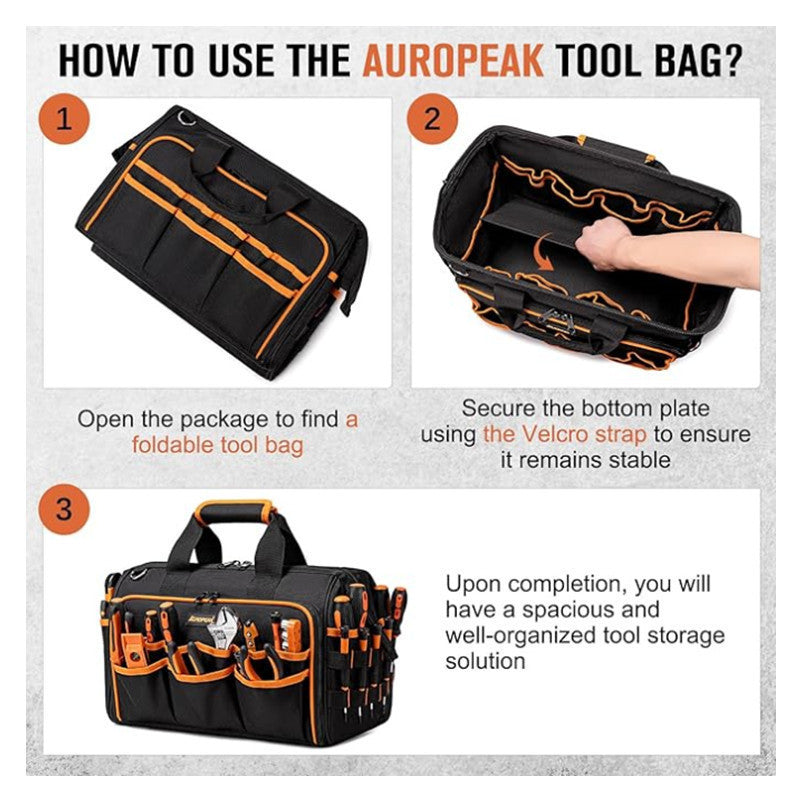 Werkzeugtasche mit Ergonomischem Design und Vielseitigen Fächern Brehn