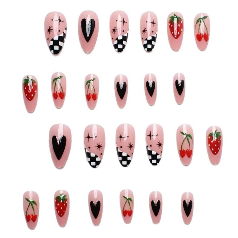 Themenbezogenes Frucht-Nagelkunst-Design Brehn