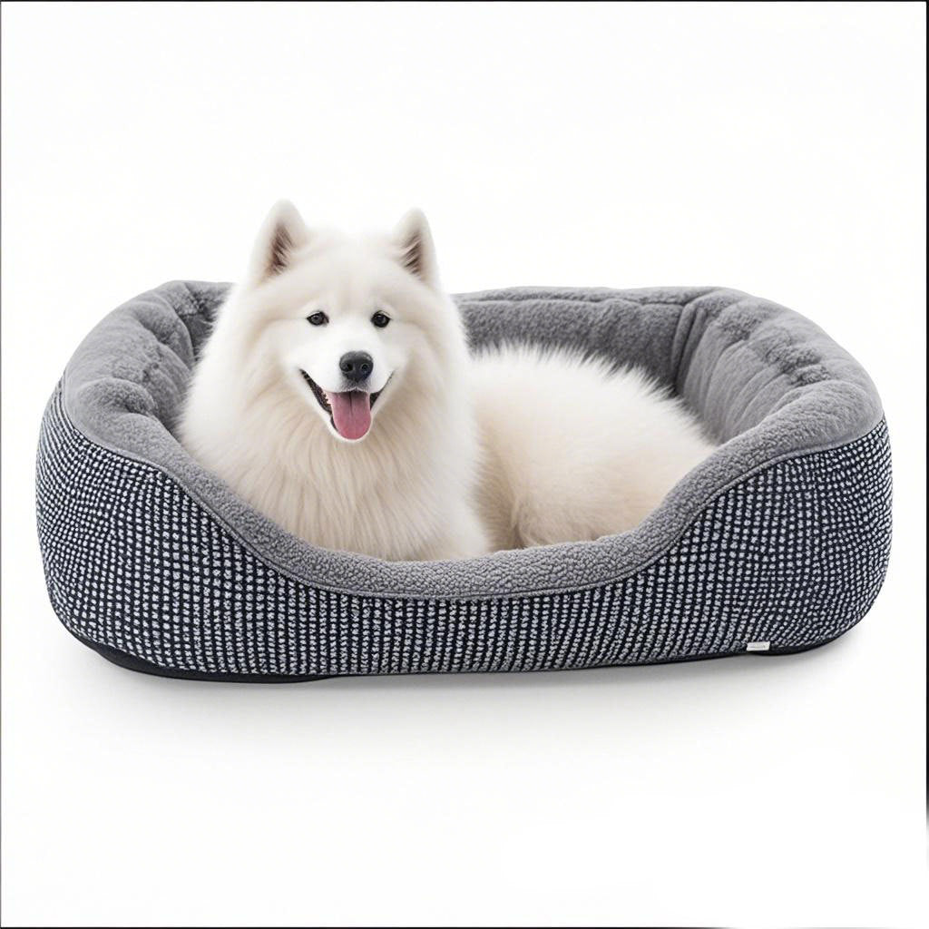 Gemütliches Rückenkissen-Hundebett