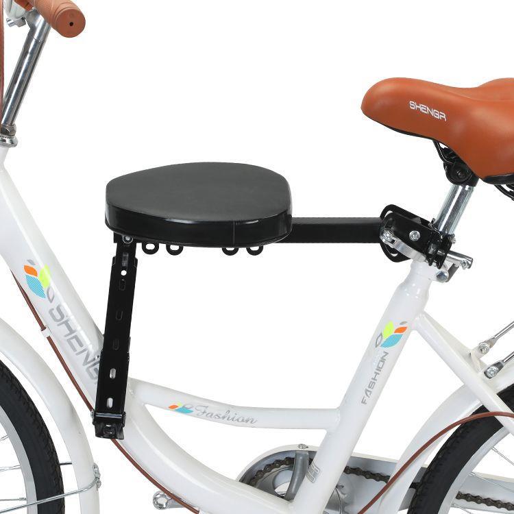 abnehmbarer gepolsterter Fahrradpassagiersitz mit verstellbarer Rückenlehne und verstärkter Halterung Brehn