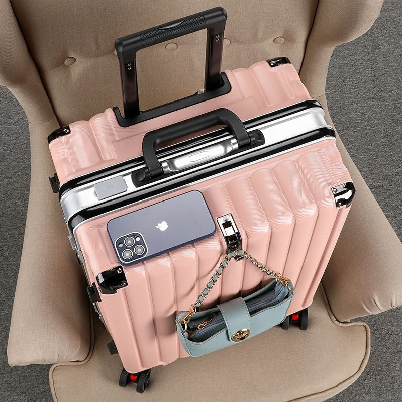 Hartschalen Trolley Mit Integriertem Usb-Ladeanschluss Und Multifunktionalem Stauraum Brehn