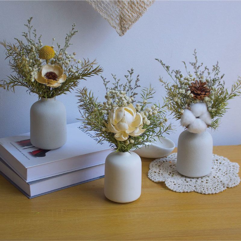 Getrocknete Blumen Botanische Anordnung