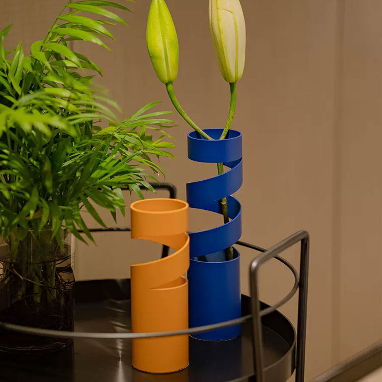 Stylische dekorative Spiral Skulptur