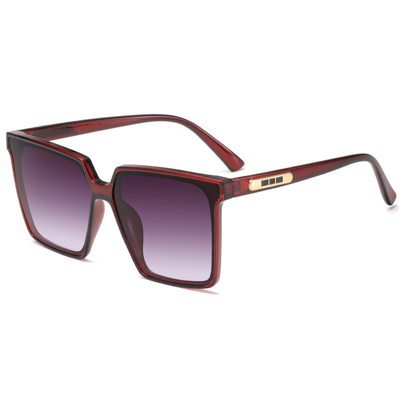 Damen modische Oversized Sonnenbrille mit luxuriösem Design Brehn