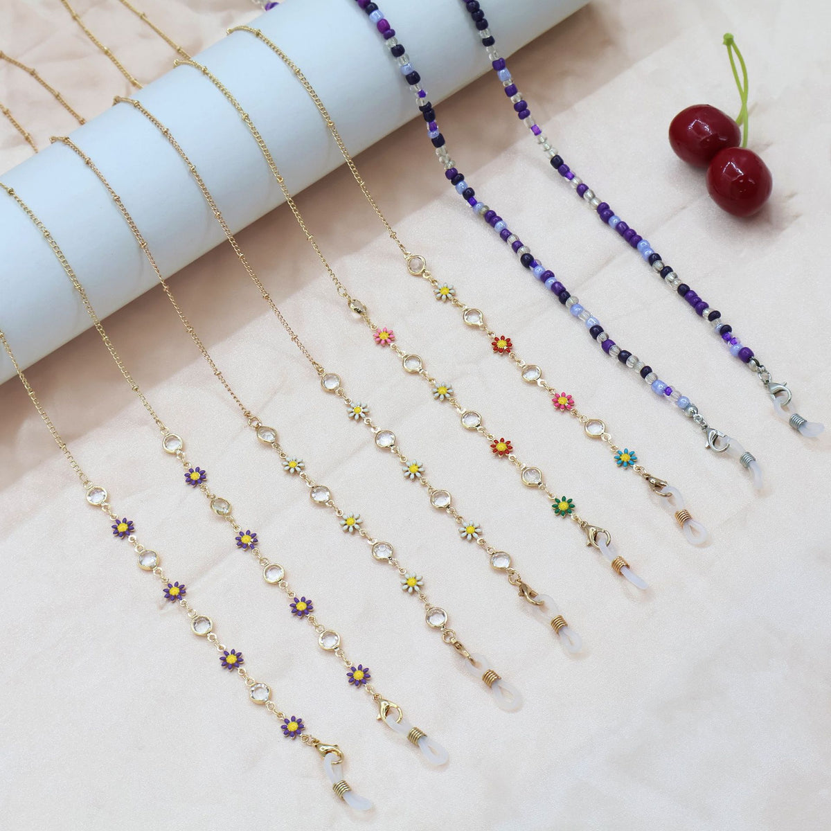 Perlen Brillenkettenhalter Brehn