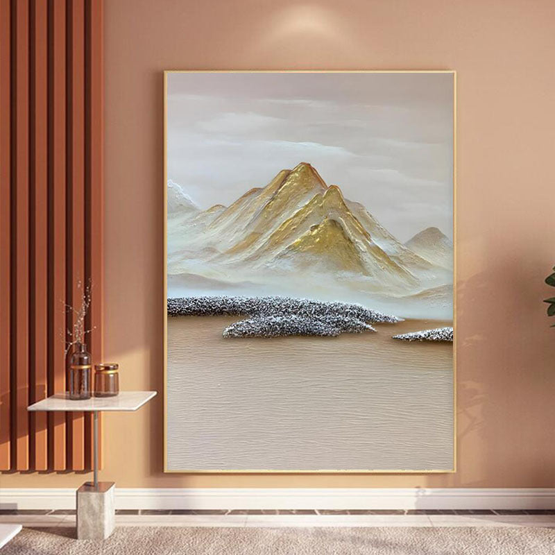Abstrakte Berglandschaft Wandkunst
