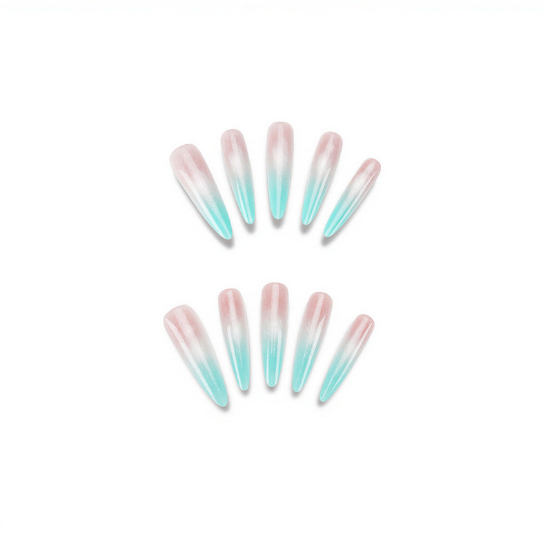 Gradient Press-On Nails Brehn