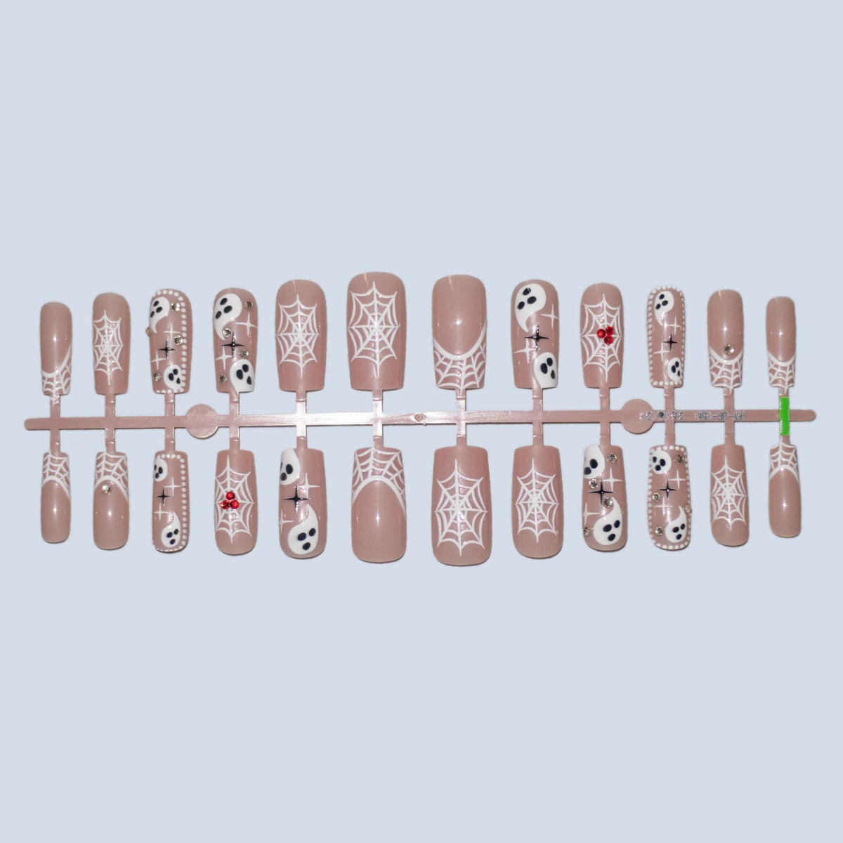 Künstlerisches Halloween-Themen-Nageldesign-Set