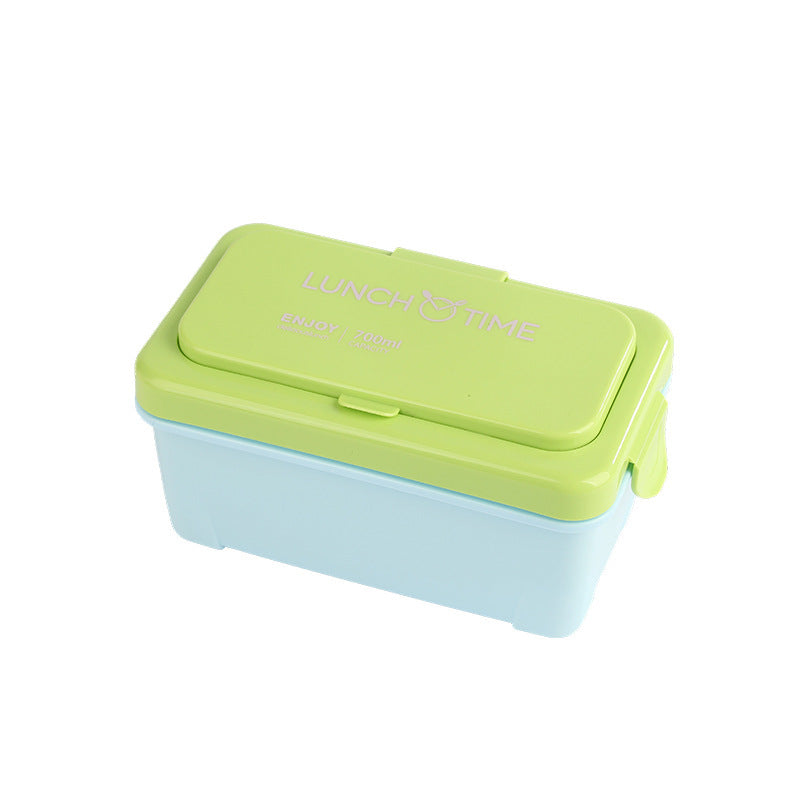 Mehrfachcompartimentierte umweltfreundliche Lunchbox mit auslaufsicheren Design