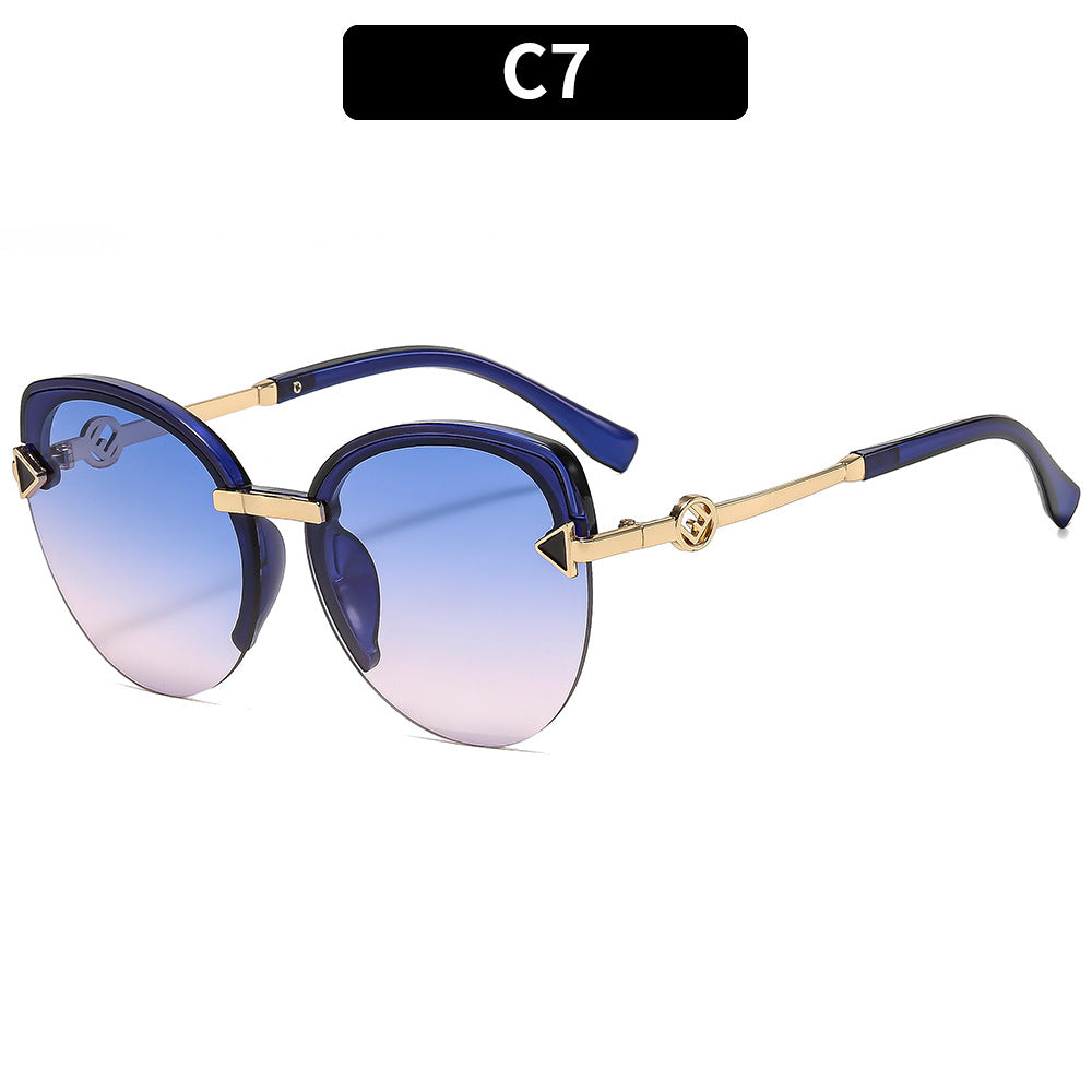 Elegante Shield Frame Sonnenbrille