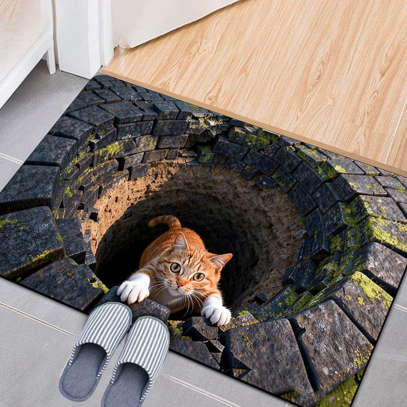 3D optische Illusionsbereichsmatte