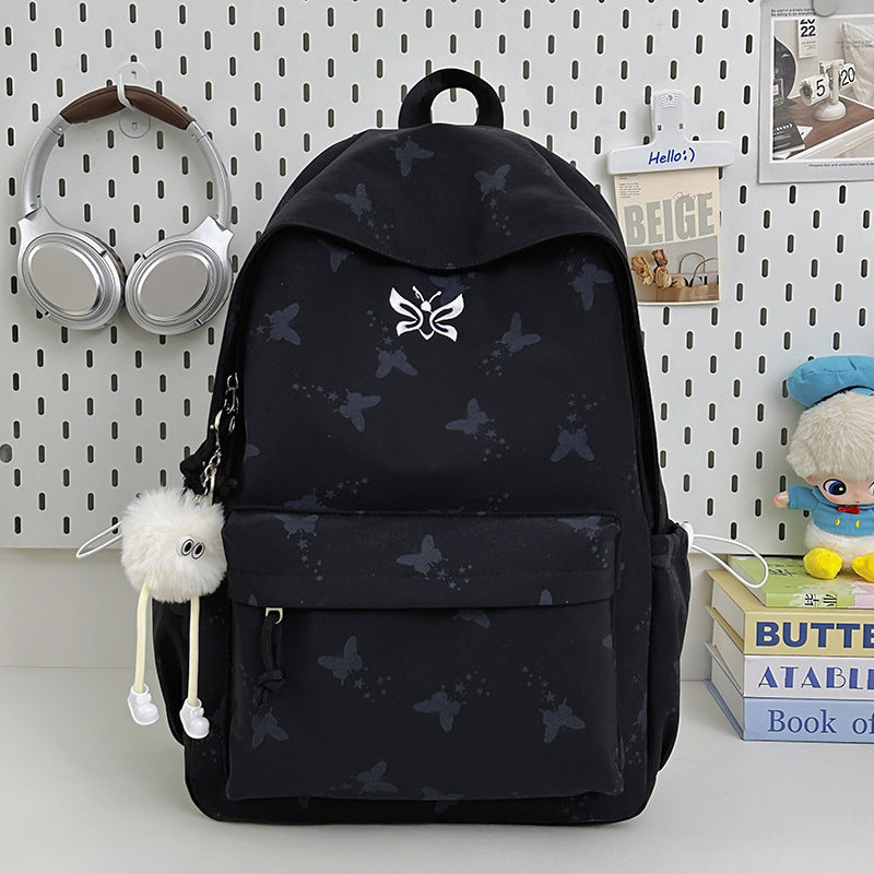 Charmanter Schmetterlingsdruck Schulrucksack