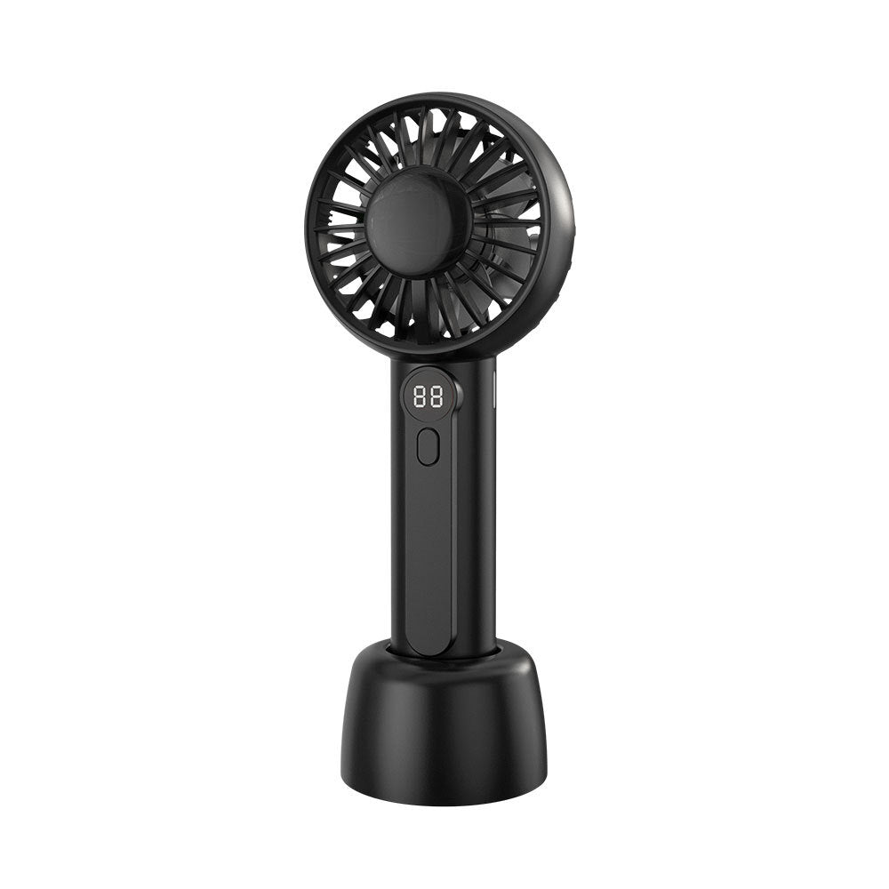 Unisex Handheld Digital Display Fan Brehn