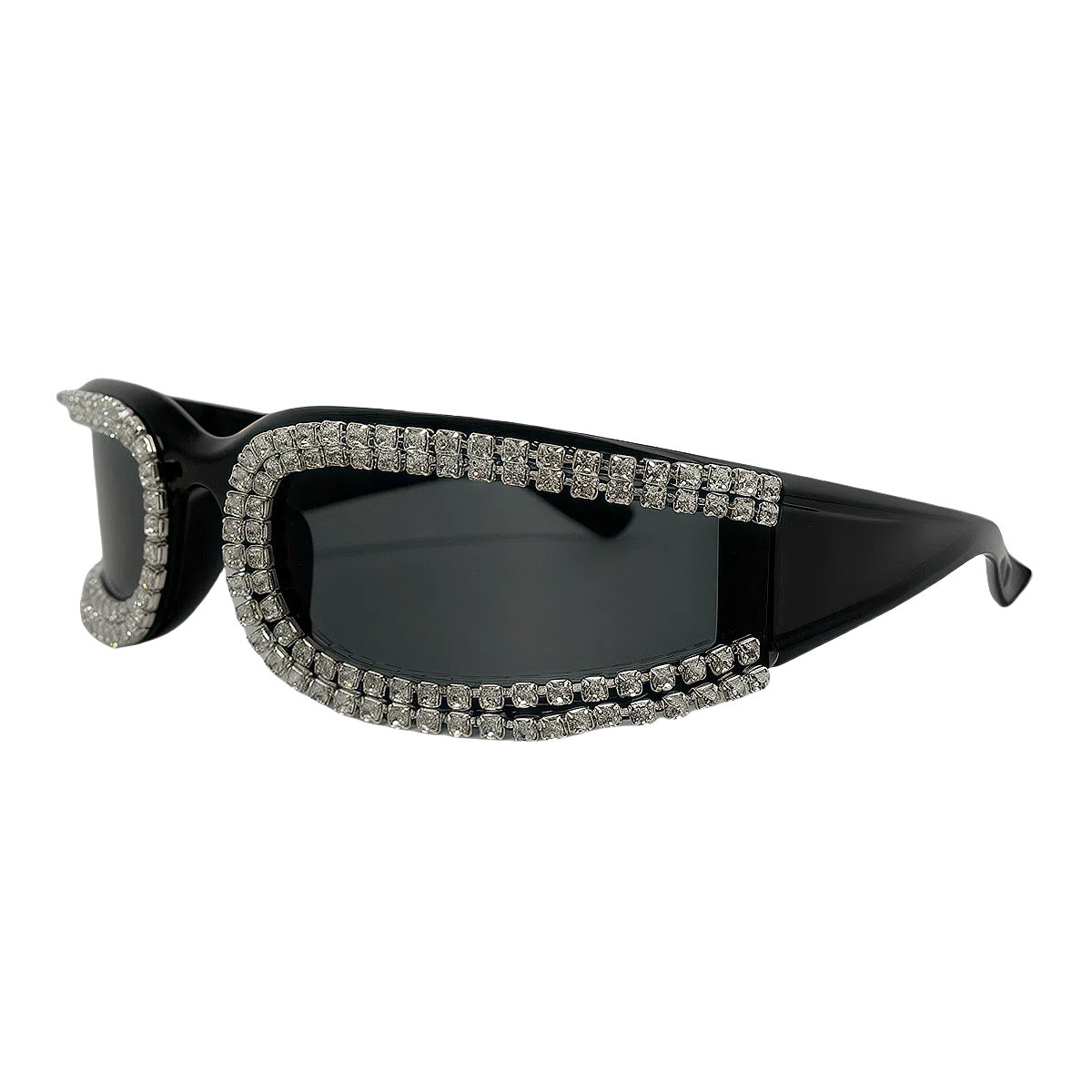 Damen modische und glamouröse Oversized-Sonnenbrille Brehn