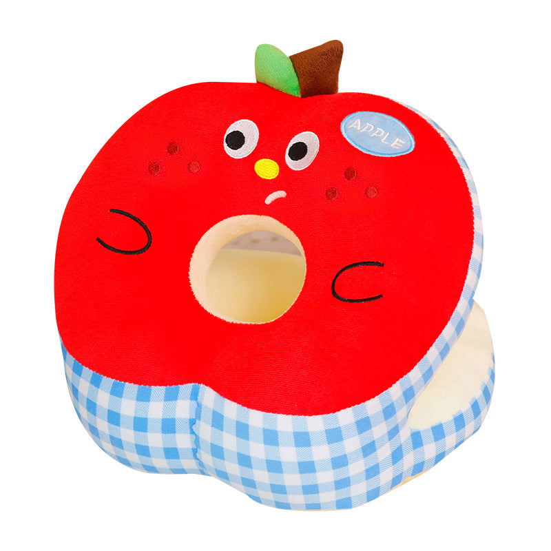 Plüsch Apfel-Nackenkissen mit ergonomischer Unterstützung Brehn
