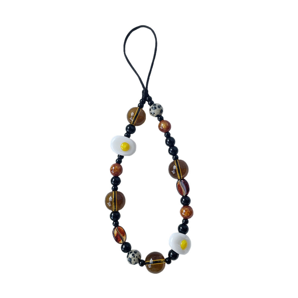 Einzigartiger Perlen-Handy Charm Halter Brehn