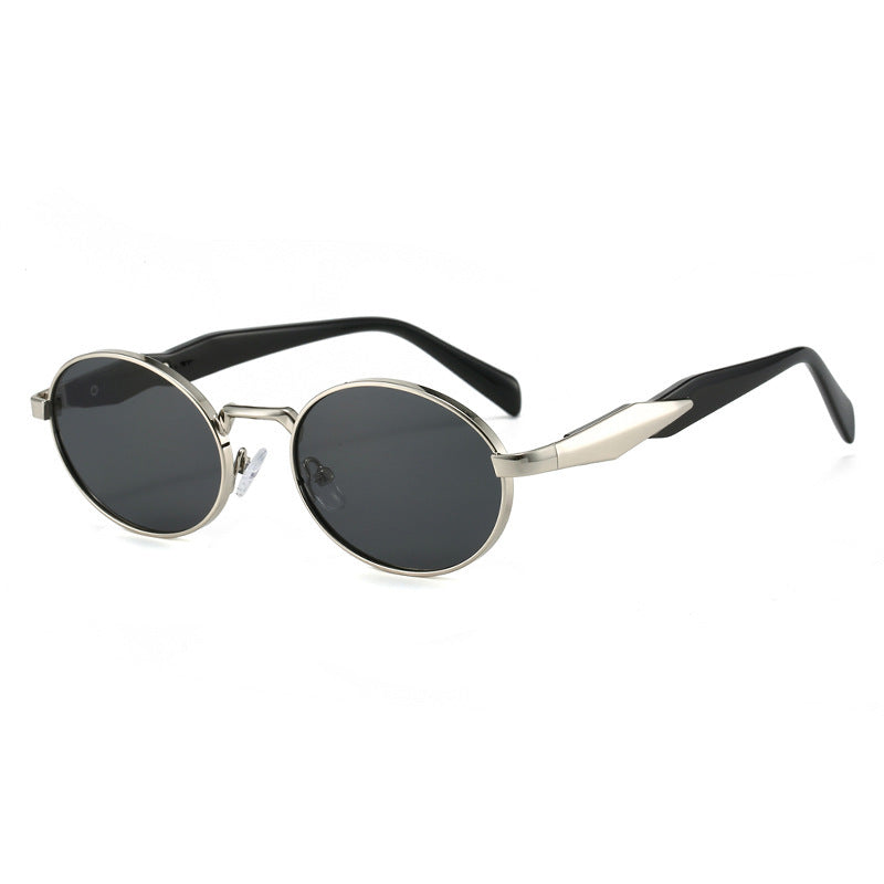 Damen Designer-Sonnenbrille mit hochwertigem runden Rahmen und schützendem UV-Filter Brehn