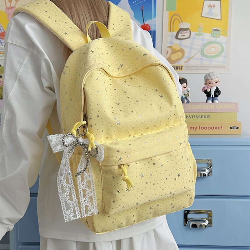 Funkelnder Sternenprint-Rucksack