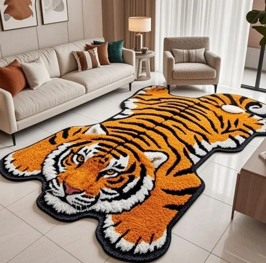 Cartoon Tiger-Themen Teppich