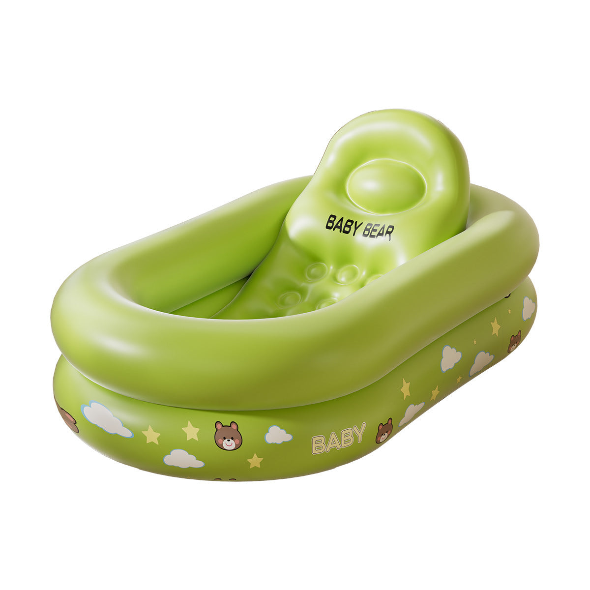 Damen Aufblasbare Baby-Badewanne mit ergonomischem Design Brehn