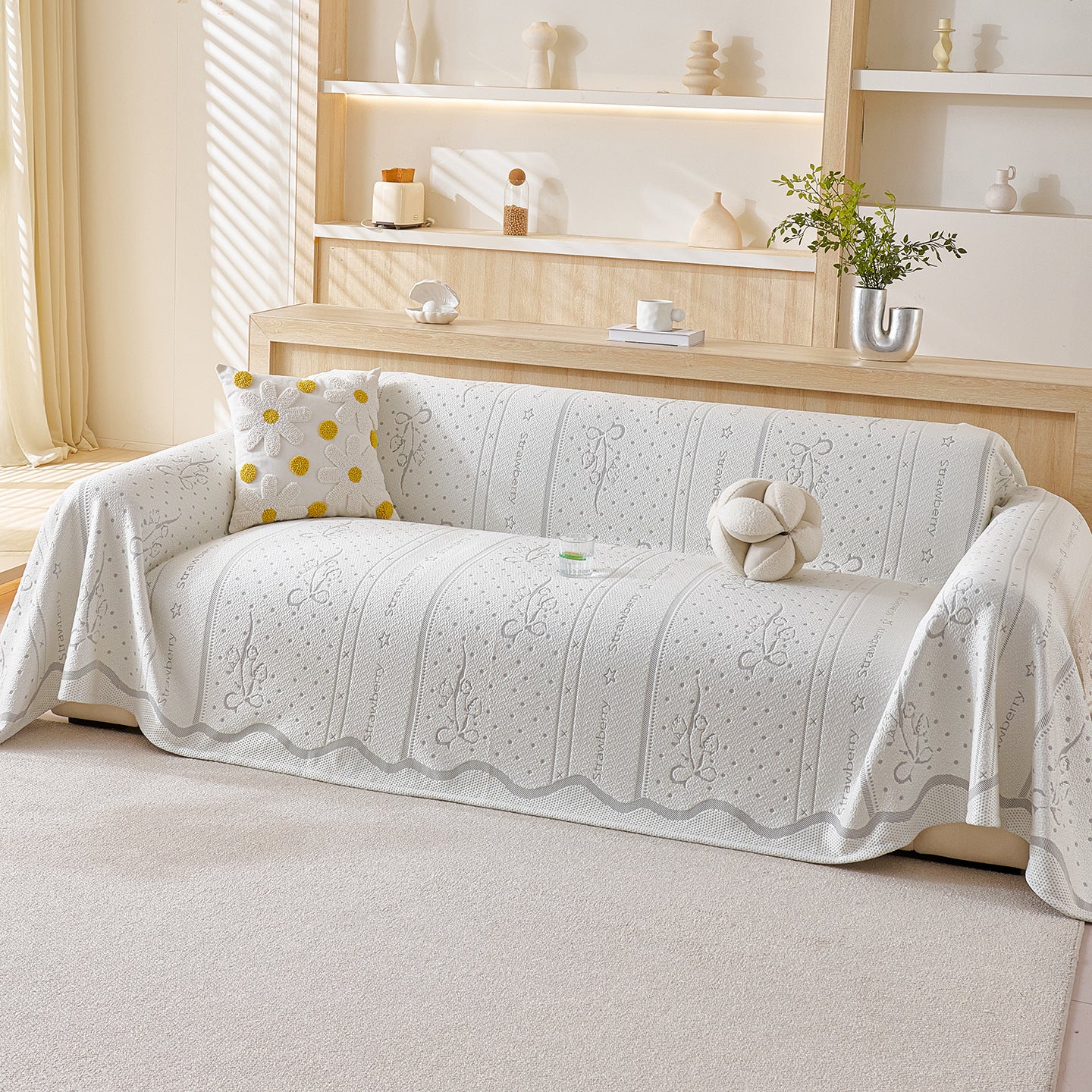 Elegante dekorative Sofa-Wurfdecke