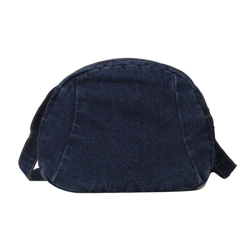 Lässige Denim Umhängetasche