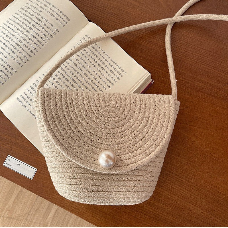 Damen Handtasche mit elegantem runden Design Brehn