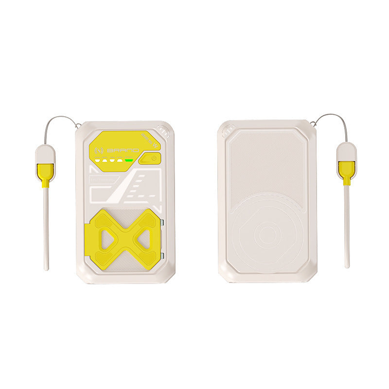 Tragbare Powerbank mit multifunktionalem Ladekonzept und ergonomischem Design Brehn