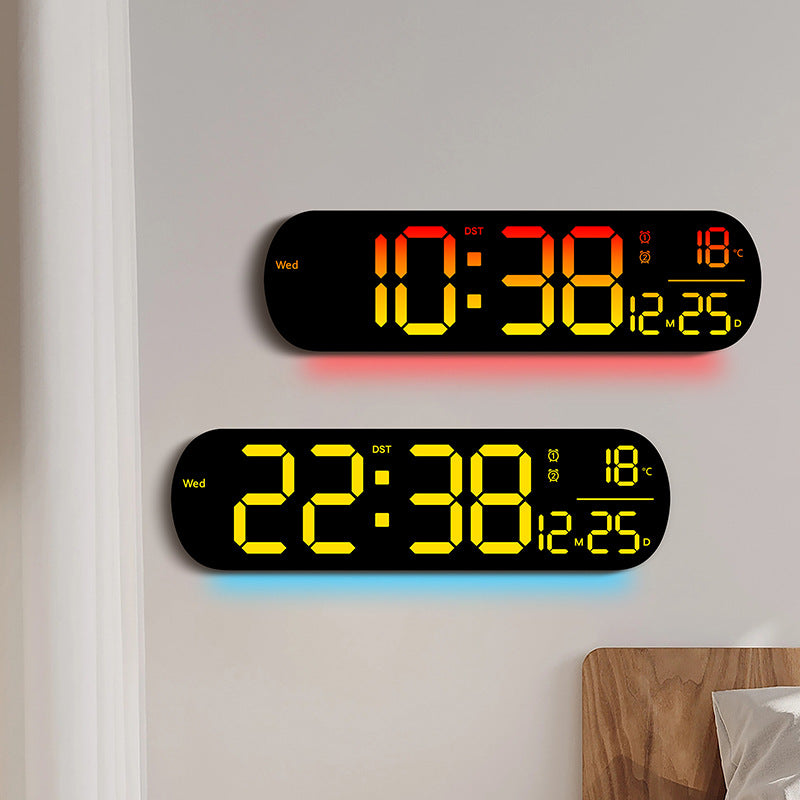 Digitaler LED-Wecker mit multifunktionaler Anzeige Brehn