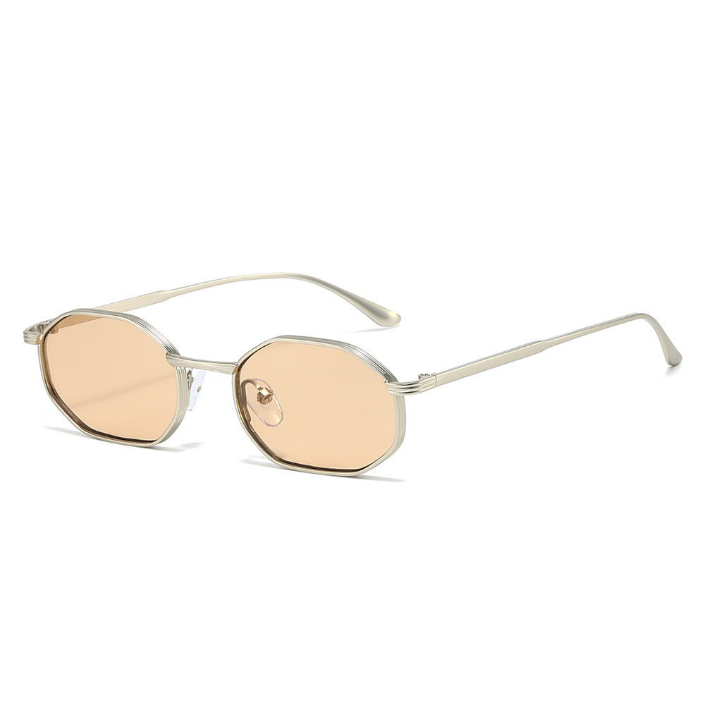 Retro Geometrische Sonnenbrille Brehn